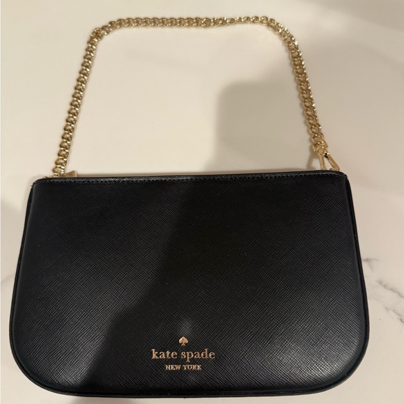 New Kate Spade Black and Gold purse - Picture 3 of 13